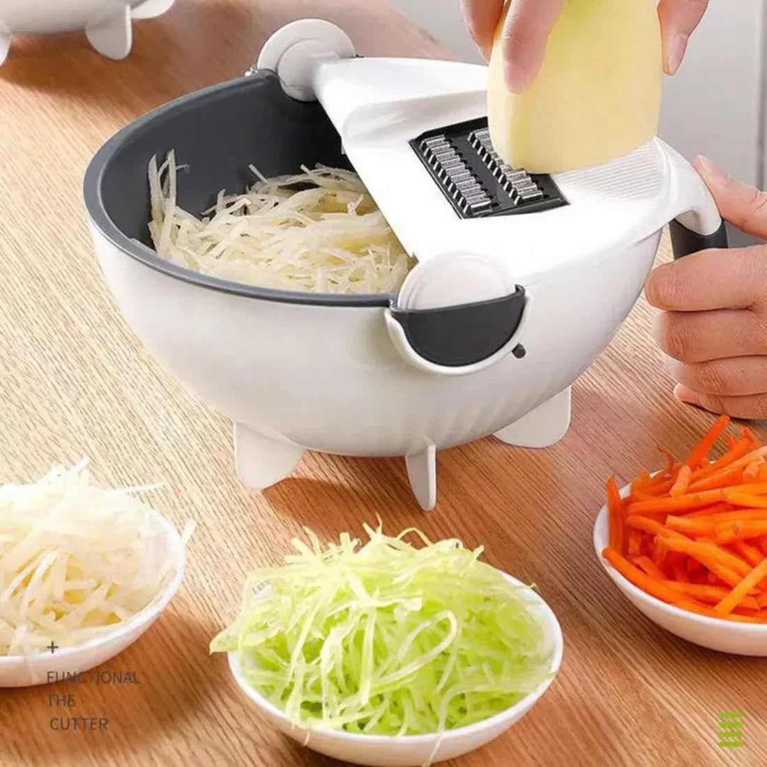Wet Basket Vegetable Cutter & Strainer